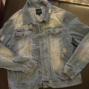 Request Destructed Denim Jacket